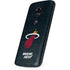 NBA Miami Heat Black Partial Logo Moto E5 Play Skin